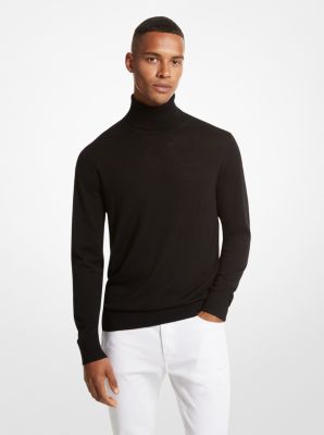 Merino Wool Turtleneck Sweater