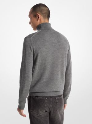 Merino Wool Turtleneck Sweater