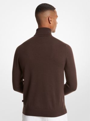 Merino Wool Turtleneck Sweater image number 1