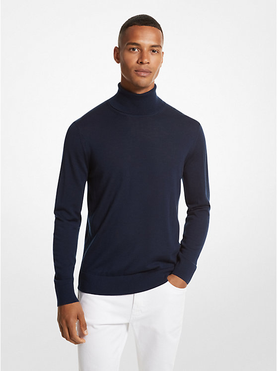 Merino Wool Turtleneck Sweater image number 0