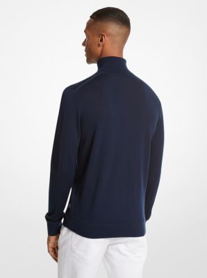 Merino Wool Turtleneck Sweater image number 1