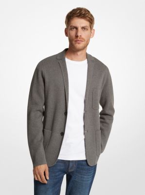 Cotton Knit Blazer image number 0