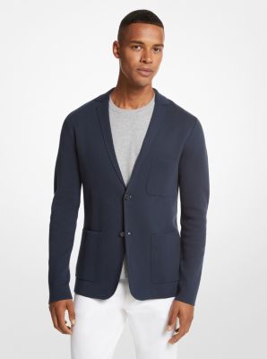 Cotton Knit Blazer image number 0