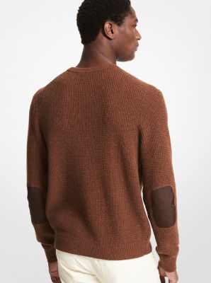 Michael kors sale waffle knit sweater