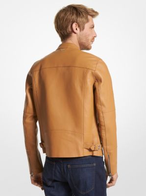 Nappa leather jacket