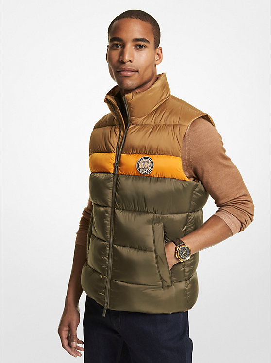 Quilted Puffer Vest image number 0