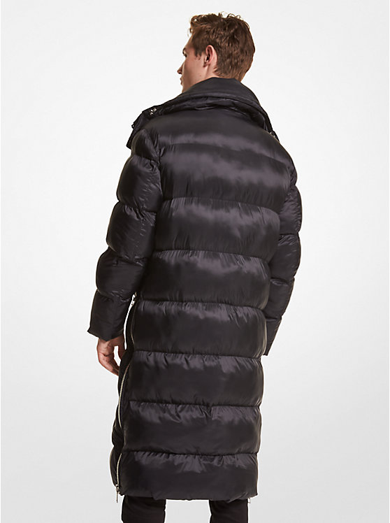 Quilted Nylon Puffer Coat image number 1
