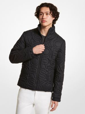 Logo Quilted Jacket in NEGRO | Michael Kors
