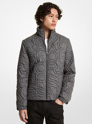 Logo Quilted Jacket | Michael Kors