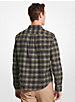 Slim-Fit Plaid Cotton Flannel Shirt image number 1
