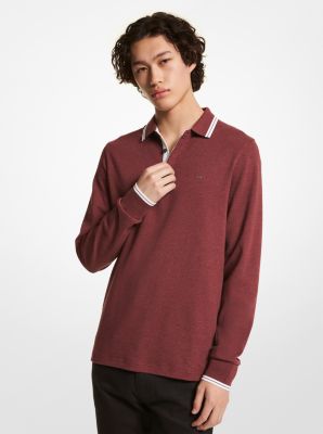 Michael kors long sleeve polo shirt hotsell