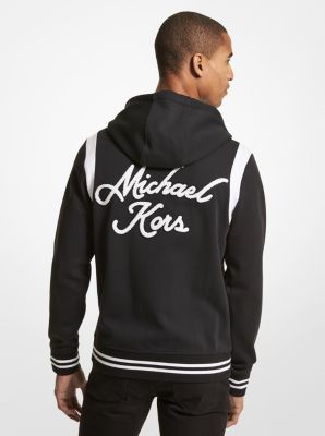 Embroidered Zip Through Hoodie - Men - Ready-to-Wear