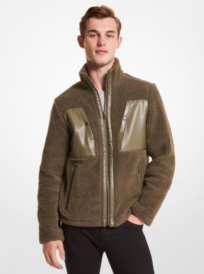 Jacquard Camo Fleece Blouson - Luxury Multicolor