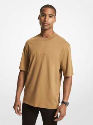 Embroidered Logo Cotton T-Shirt | Michael Kors [US]