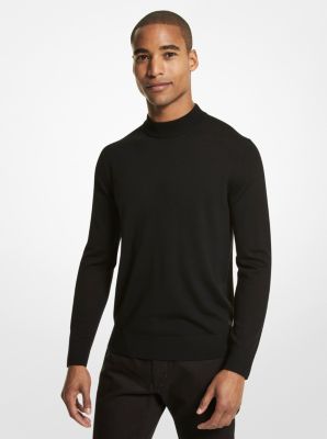 Merino Wool Mock Neck Sweater image number 0