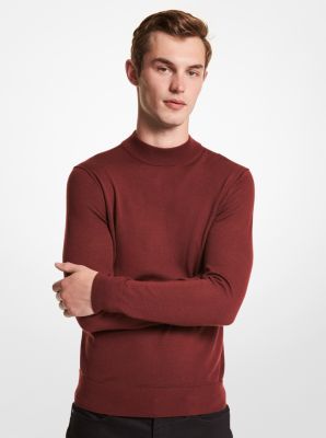 Merino Wool Mock Neck Sweater image number 0