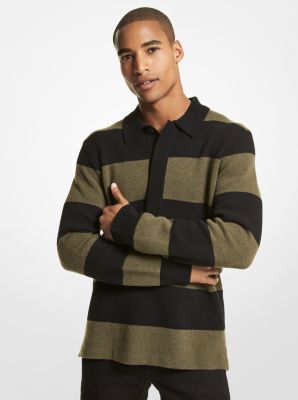 Striped Wool Blend Sweater image number 0