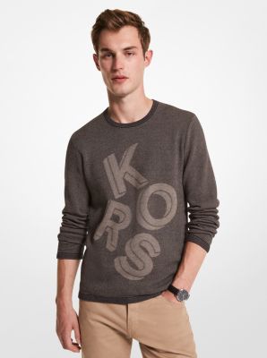 Calvin Klein Logo Jacquard Crew Sweat