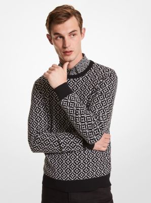 Logo Jacquard Sweater