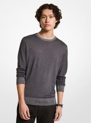 Washed Merino Wool Sweater | Michael Kors