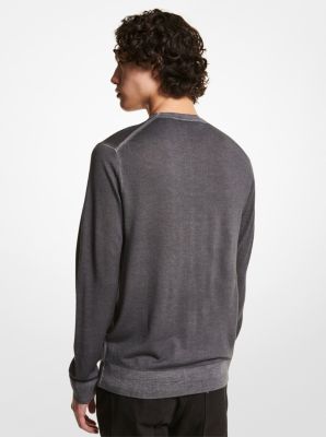 Michael kors best sale sweaters mens grey