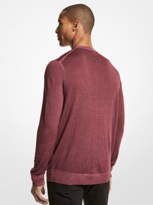 Washed Merino Wool Sweater