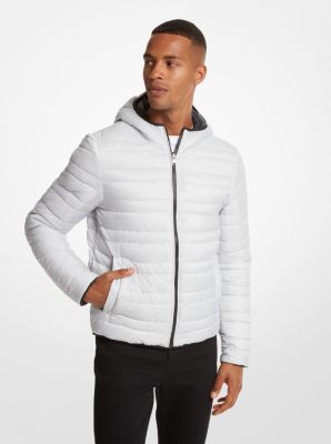 Michael kors hot sale jacket mens white