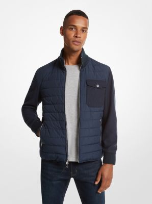 Michael Kors Men's Shiny Hooded Puffer Jacket