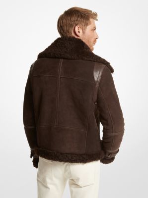 Shearling Embossed Monogram Jacket - Men - Ready-to-Wear