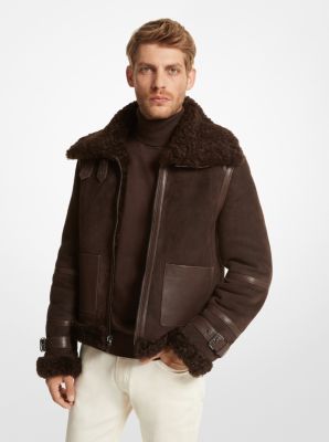 Michael Kors Clemenza Mixed-Media Jacket