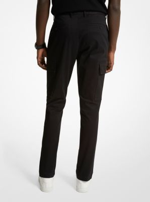 Pantalon cargo en coton biologique extensible image number 1