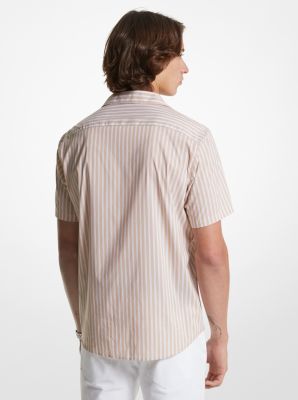 Striped Cotton Blend Shirt image number 1