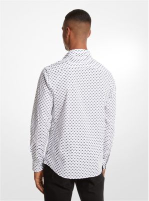 Stretch Cotton Logo Shirt image number 1