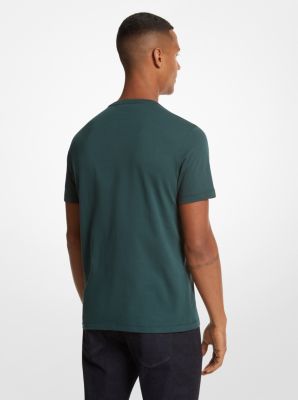 T-shirt en coton à logo treillis image number 1