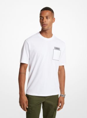 Michael kors t store shirt white