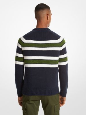 Striped Knit Sweater image number 1