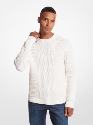 Michael kors white sweater on sale