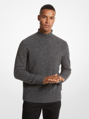 Recycled Wool Blend Roll-Neck Sweater