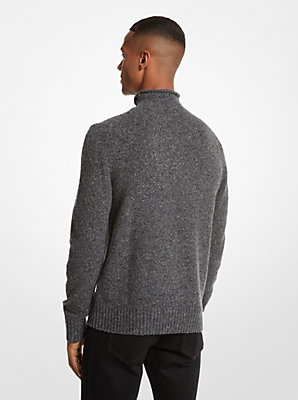Recycled Wool Blend Roll-Neck Sweater