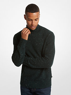 Recycled Wool Blend Roll-Neck Sweater