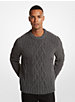 Cable Alpaca Blend Sweater image number 0