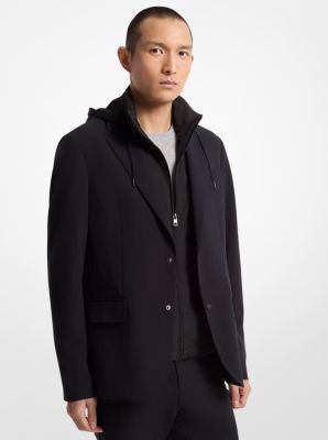 2-in-1-Blazer aus Materialmix image number 0