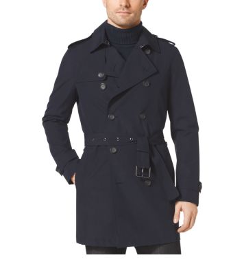 SUEDED TECH TRENCH | Michael Kors