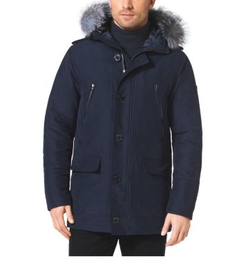 michael kors men's holland hooded parka