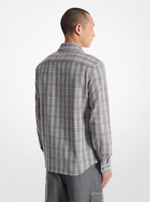 Camicia slim-fit in tessuto image number 1