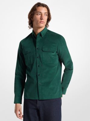 Stretch Cotton Blend Utility Shirt image number 0