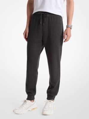 Cotton Blend Drawstring Joggers image number 0