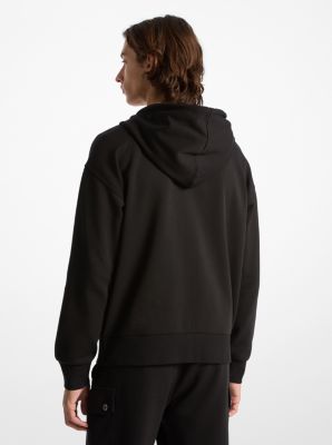 Cotton Blend Zip-Up Hoodie image number 1