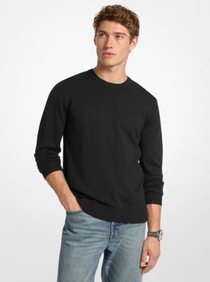 Michael Kors Wool Sweater In Black