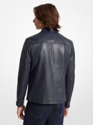 Leather Racer Jacket image number 1